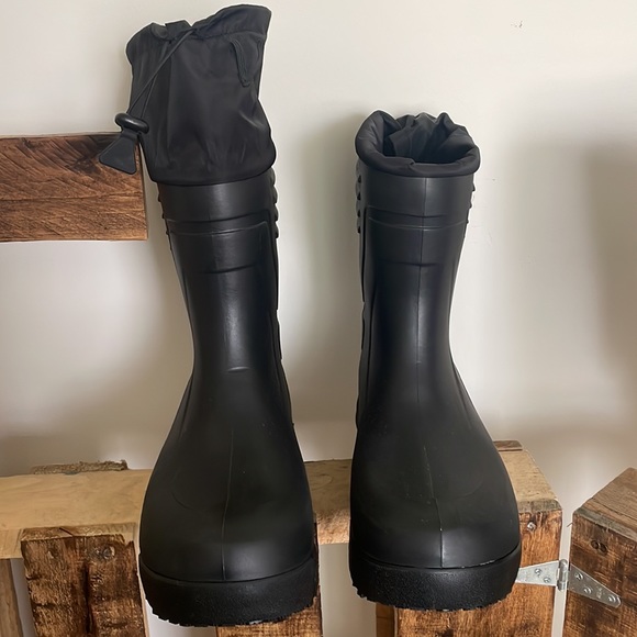 Ace Work Boot Bullfrog Elite Men Black Unisex Slip Resistant Toe Work Boot Sz 13 - Picture 7 of 11